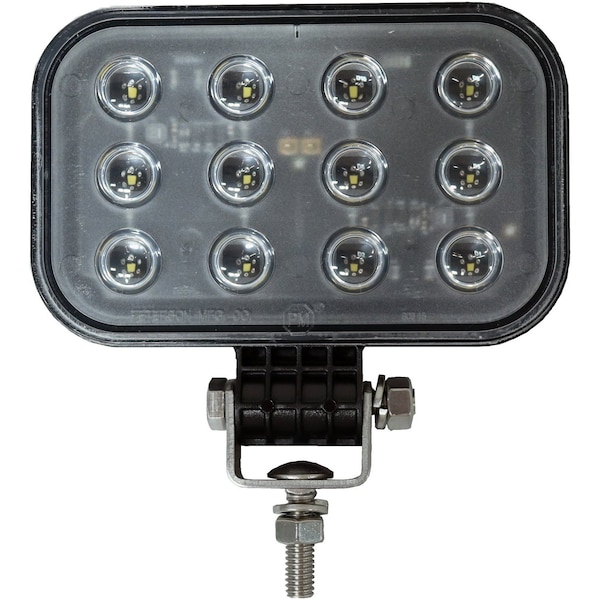Peterson 3 x 5 Rectangular Pedestal Mount 1000 Lumens 081 Amp At 12 Volt 041 Amp At 24 Volt M906-MV-BT2 - main